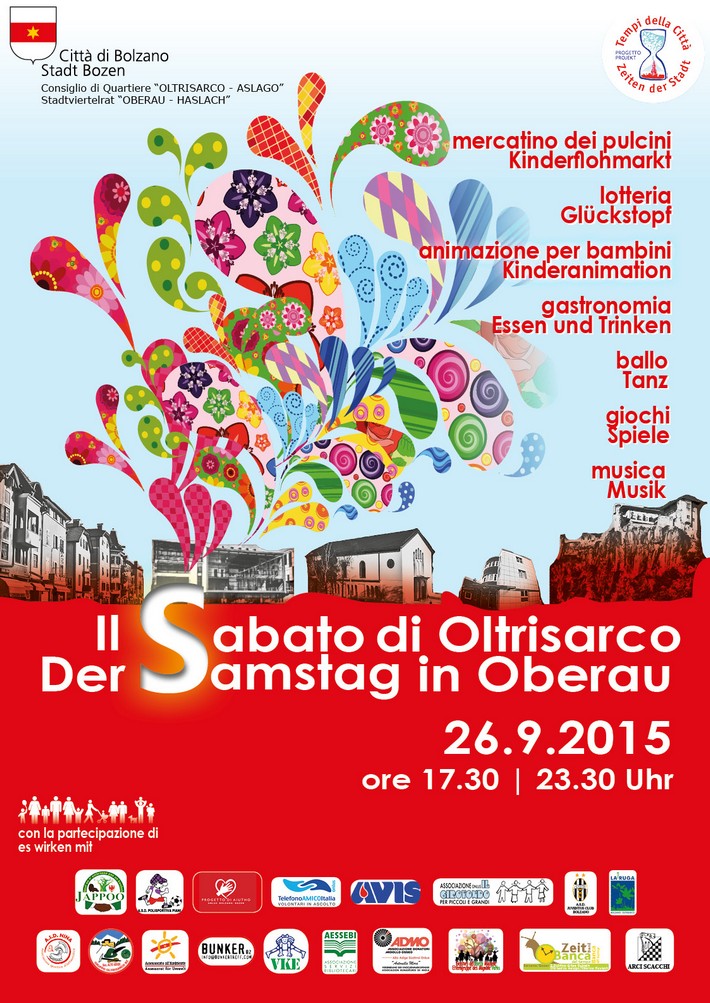 Il Sabato di Oltrisarco Il Sabato di Oltrisarco 26092015 Der Samstag in Oberau